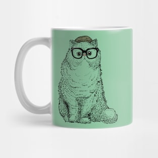 hipster Cat cat Mug